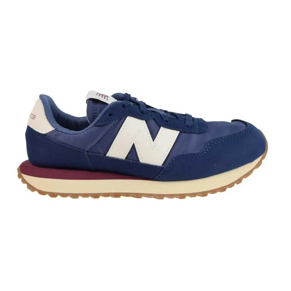 New Balance 237 Big Kids` Shoes Blue-dark Red-cream gs237-cm