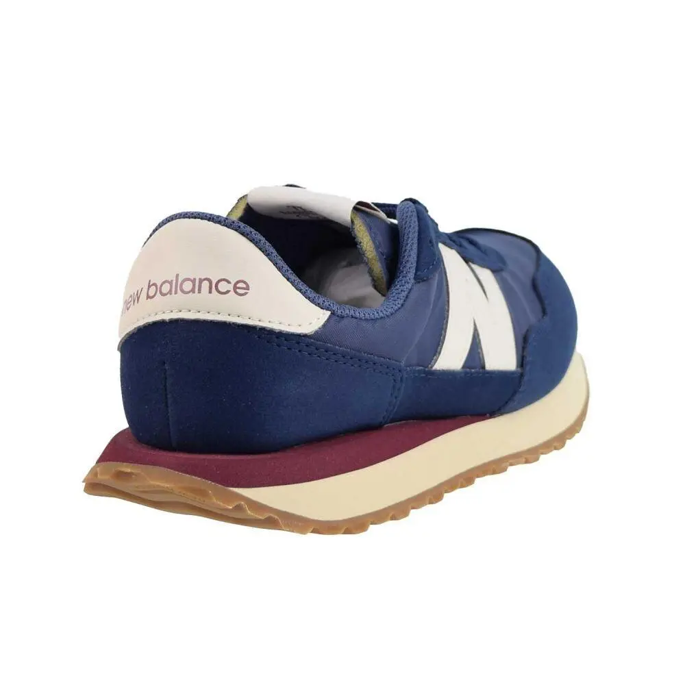 New Balance shoes - Blue-Dark Red-Cream 1