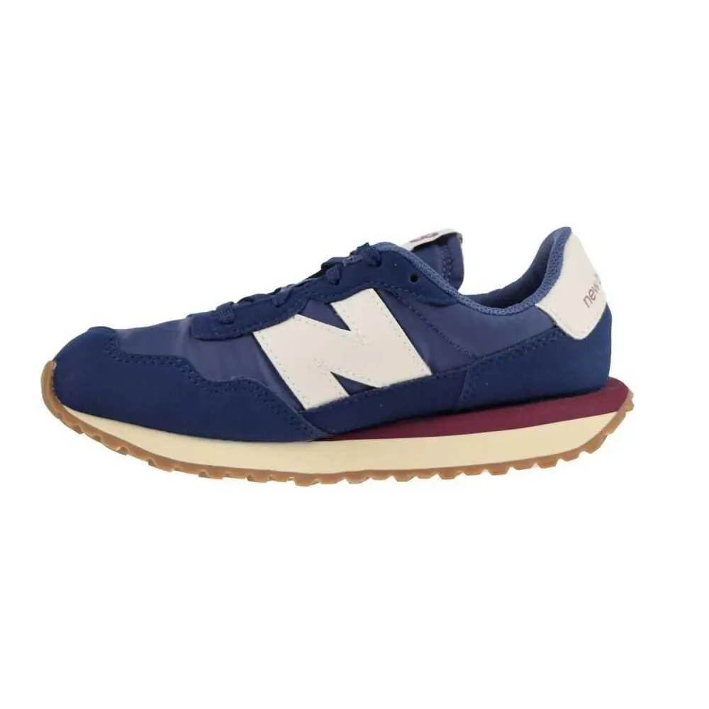 New Balance shoes - Blue-Dark Red-Cream 2