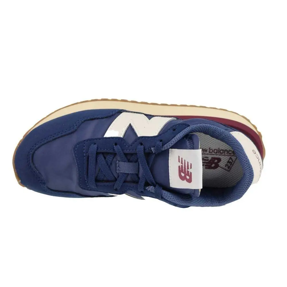 New Balance shoes - Blue-Dark Red-Cream 3