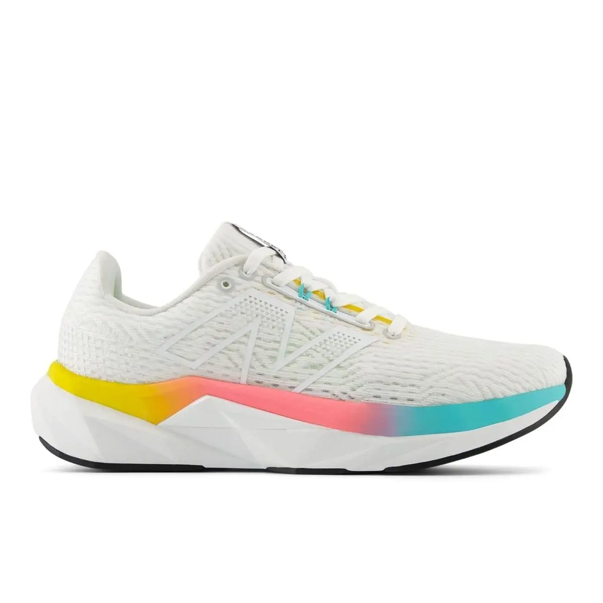 New Balance shoes - White/Cyber Jade/Ginger Lemon 2