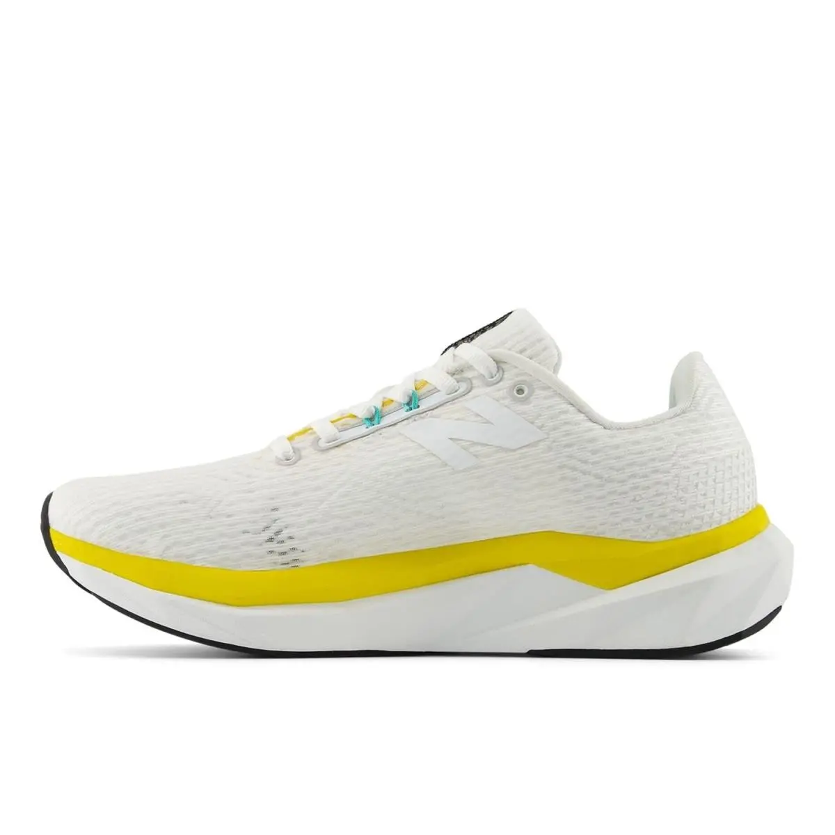 New Balance shoes - White/Cyber Jade/Ginger Lemon 3