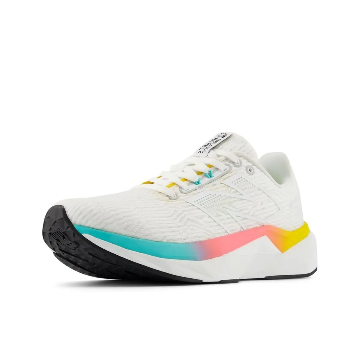 New Balance shoes - White/Cyber Jade/Ginger Lemon 16