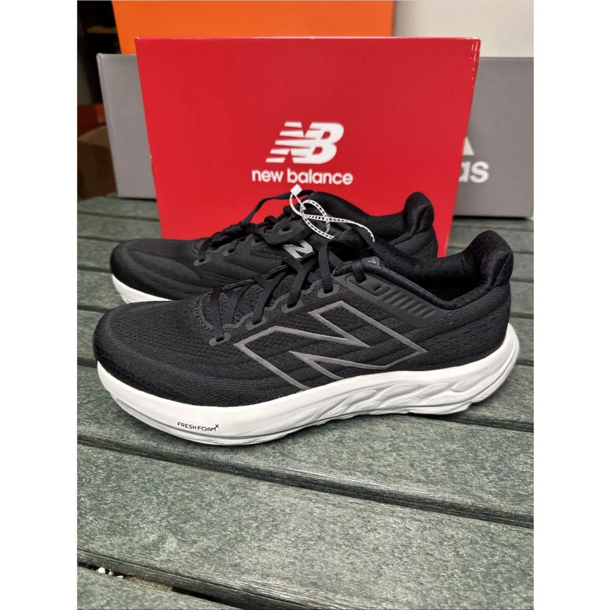 New Balance Fresh Foam x Vongo v6 Mens 11 Shoes Black Running Sneaker MVNGOLK6