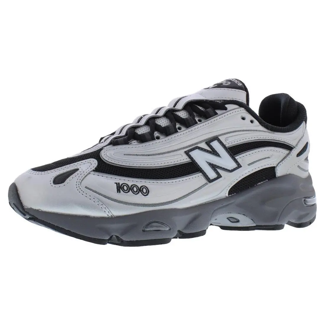 New Balance shoes - Grey/Green, Main: Grey 4