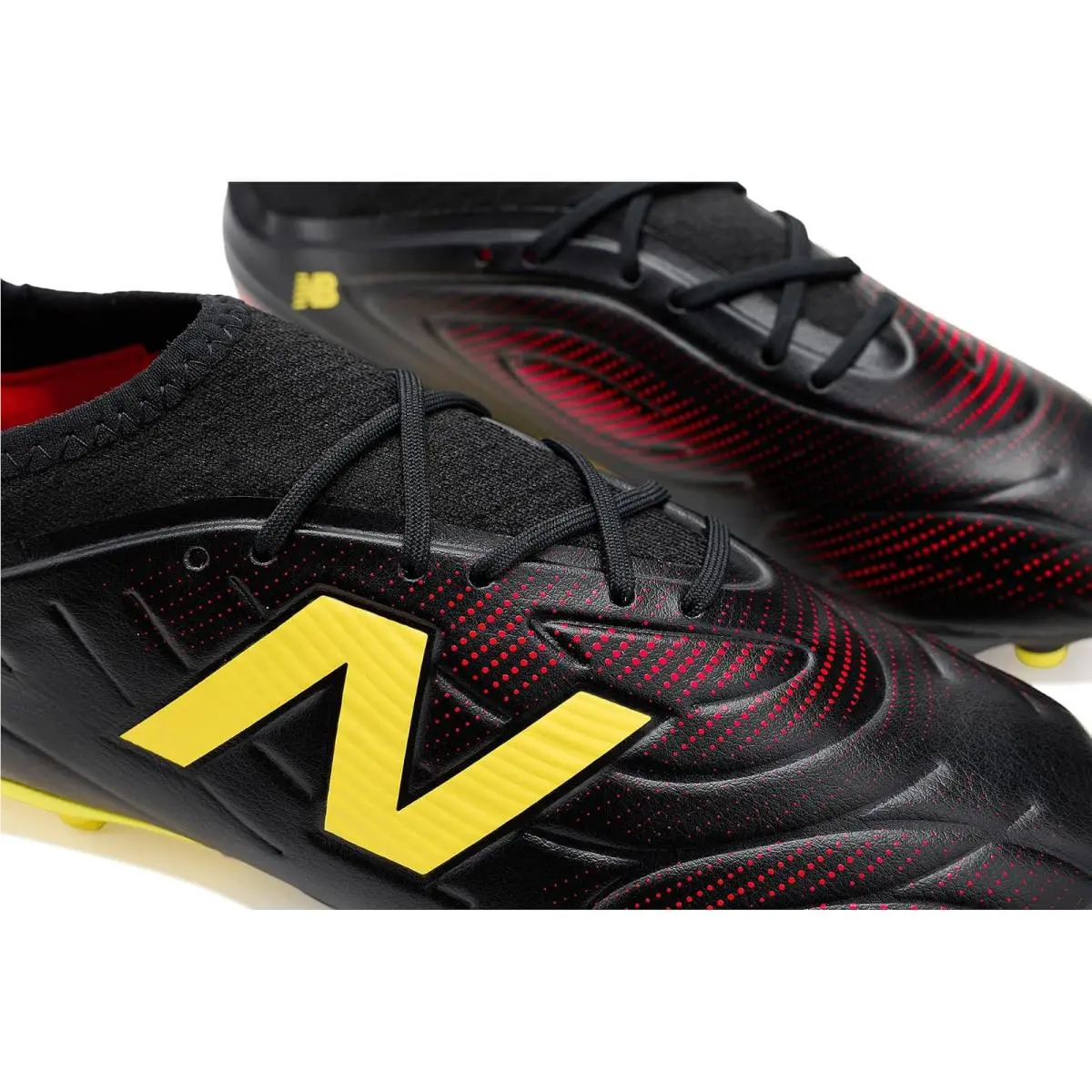 New Balance shoes - Black/Punch Yellow 11