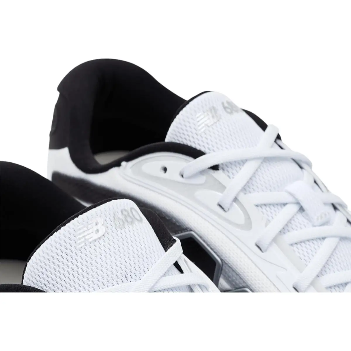 New Balance shoes - NB White/Black 4