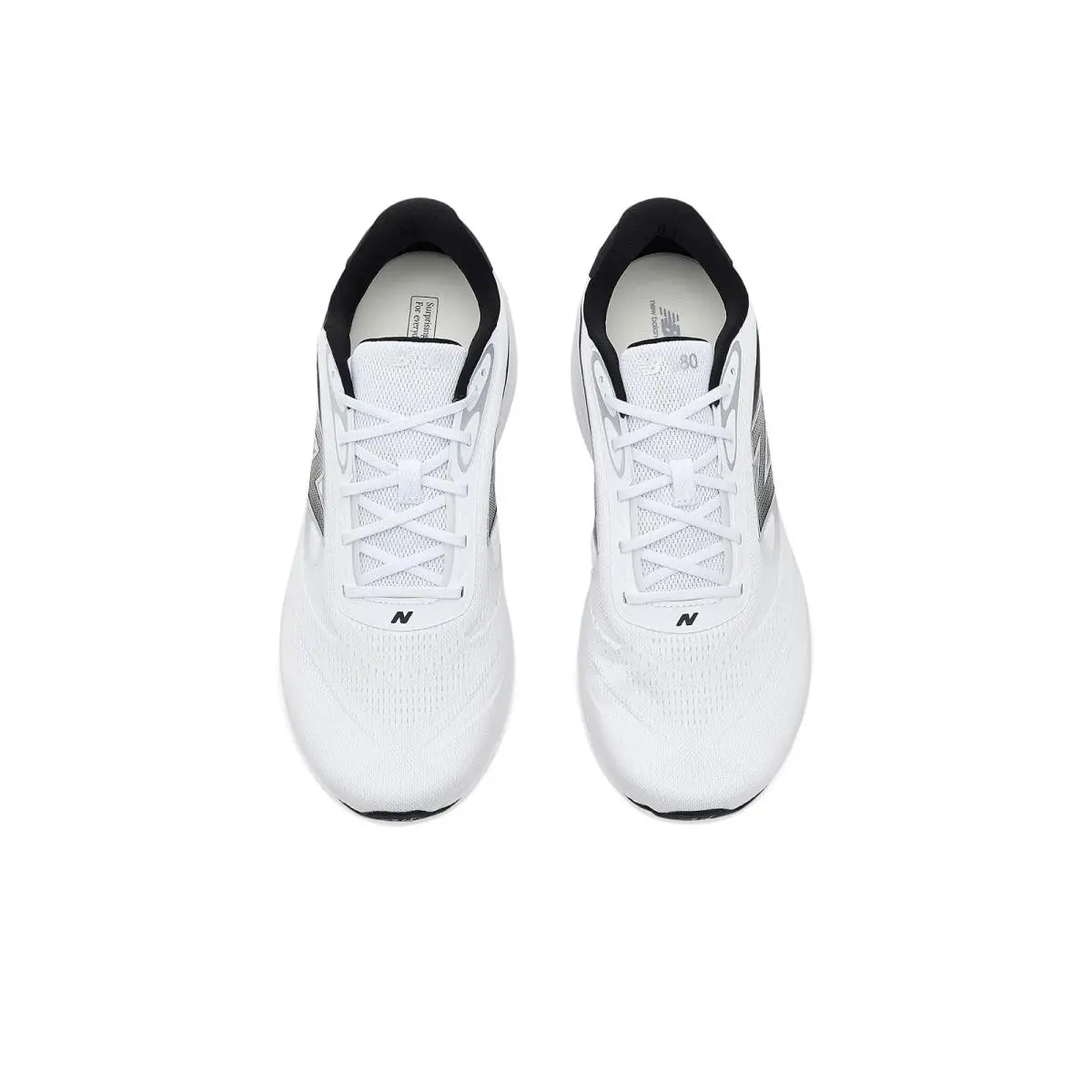 New Balance shoes - NB White/Black 7