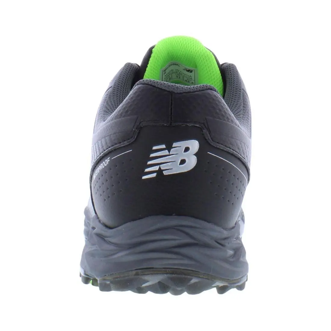 New Balance shoes - Black/Lime, Main: Black 2