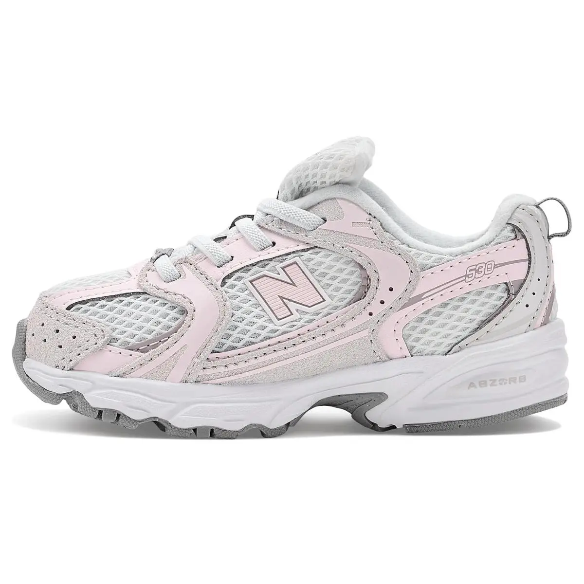 New Balance shoes - Grey Matter/Pink Salt 2