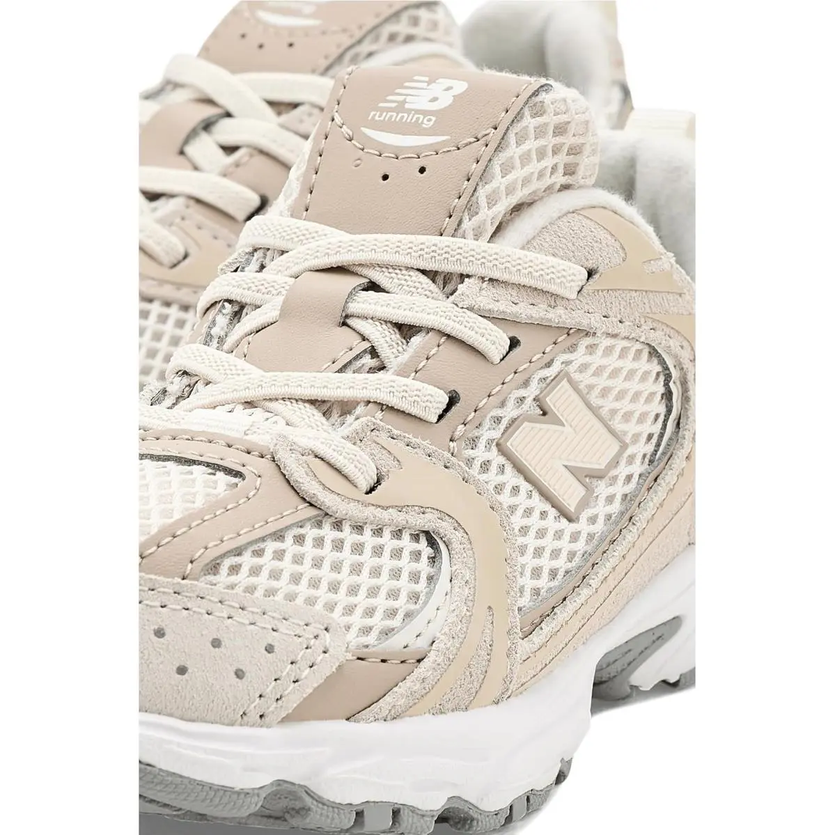 New Balance shoes - Grey Matter/Pink Salt 32