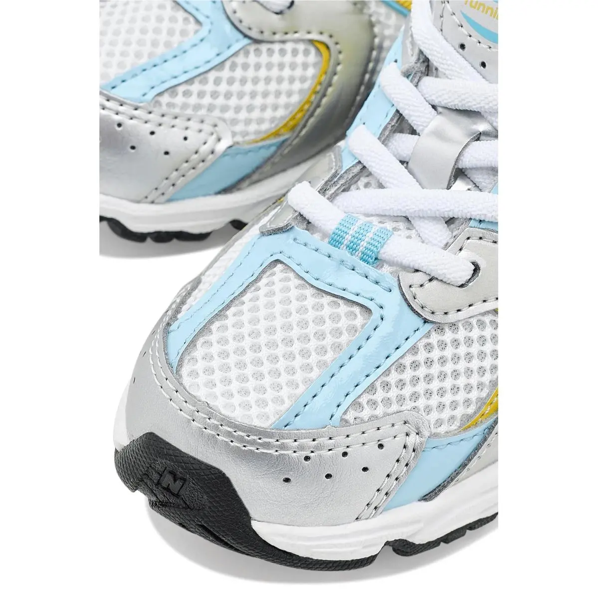 New Balance shoes - Grey Matter/Pink Salt 25