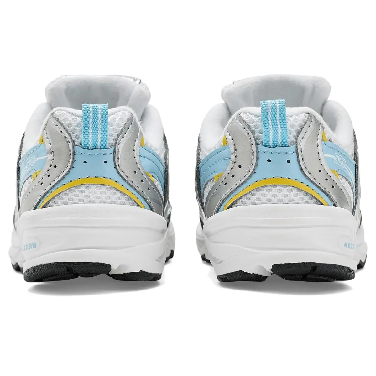 New Balance shoes - Grey Matter/Pink Salt 26