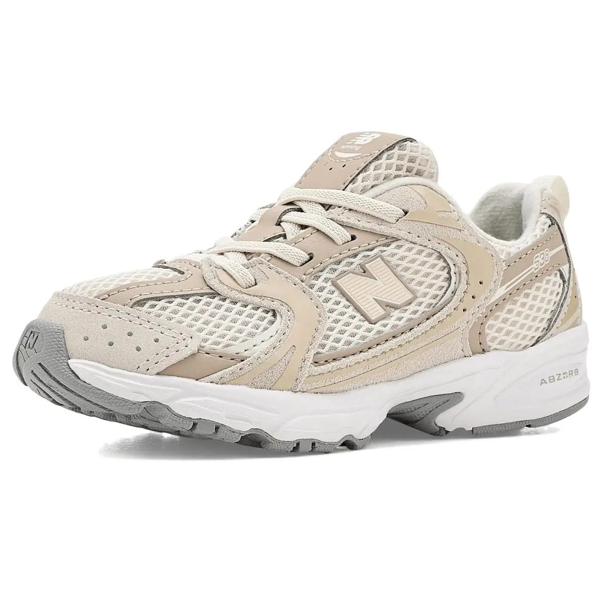 New Balance shoes - Grey Matter/Pink Salt 27
