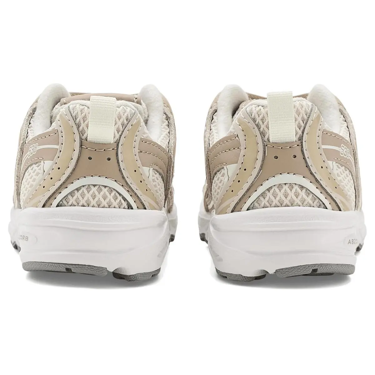 New Balance shoes - Grey Matter/Pink Salt 33