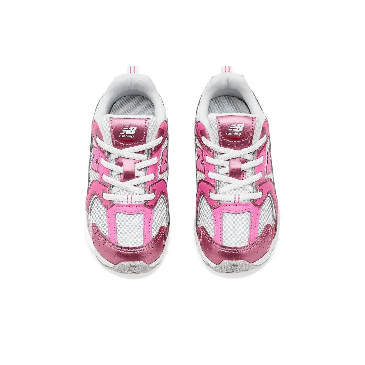 New Balance shoes - Grey Matter/Pink Salt 35