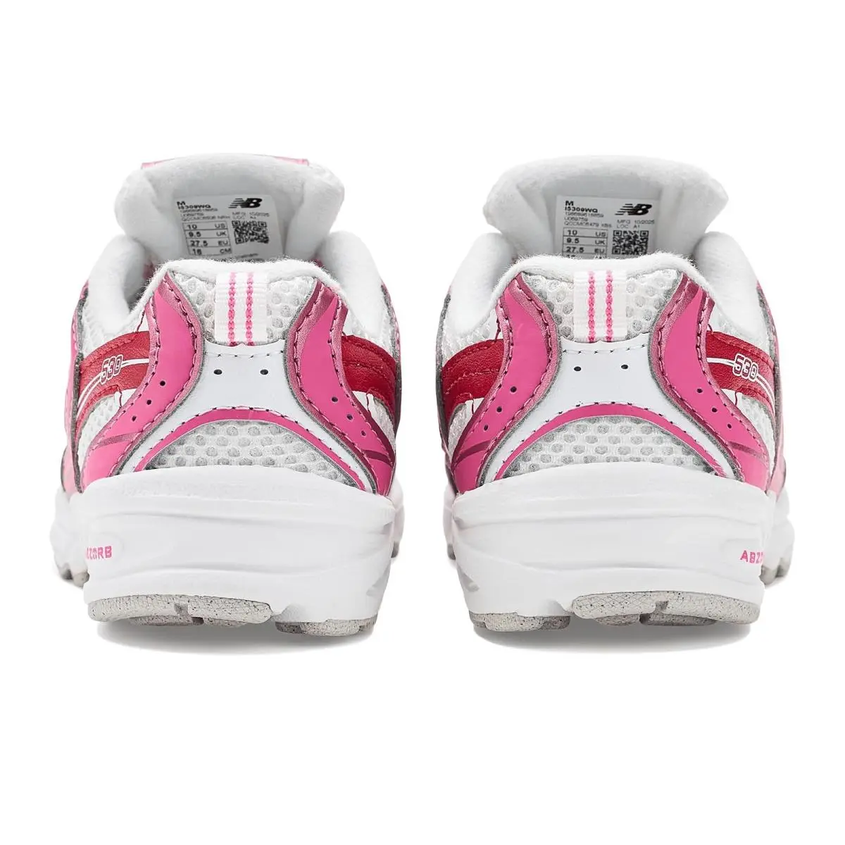 New Balance shoes - Grey Matter/Pink Salt 40