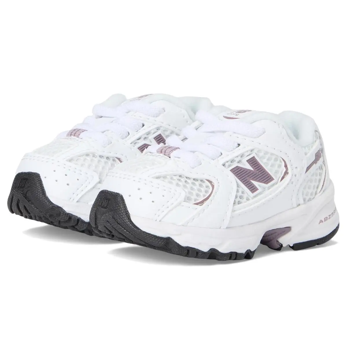 New Balance shoes - Grey Matter/Pink Salt 55