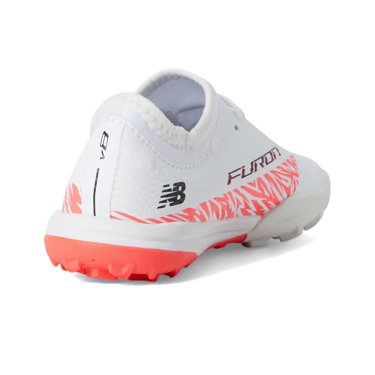 New Balance shoes - White/Energy Red/Black 3