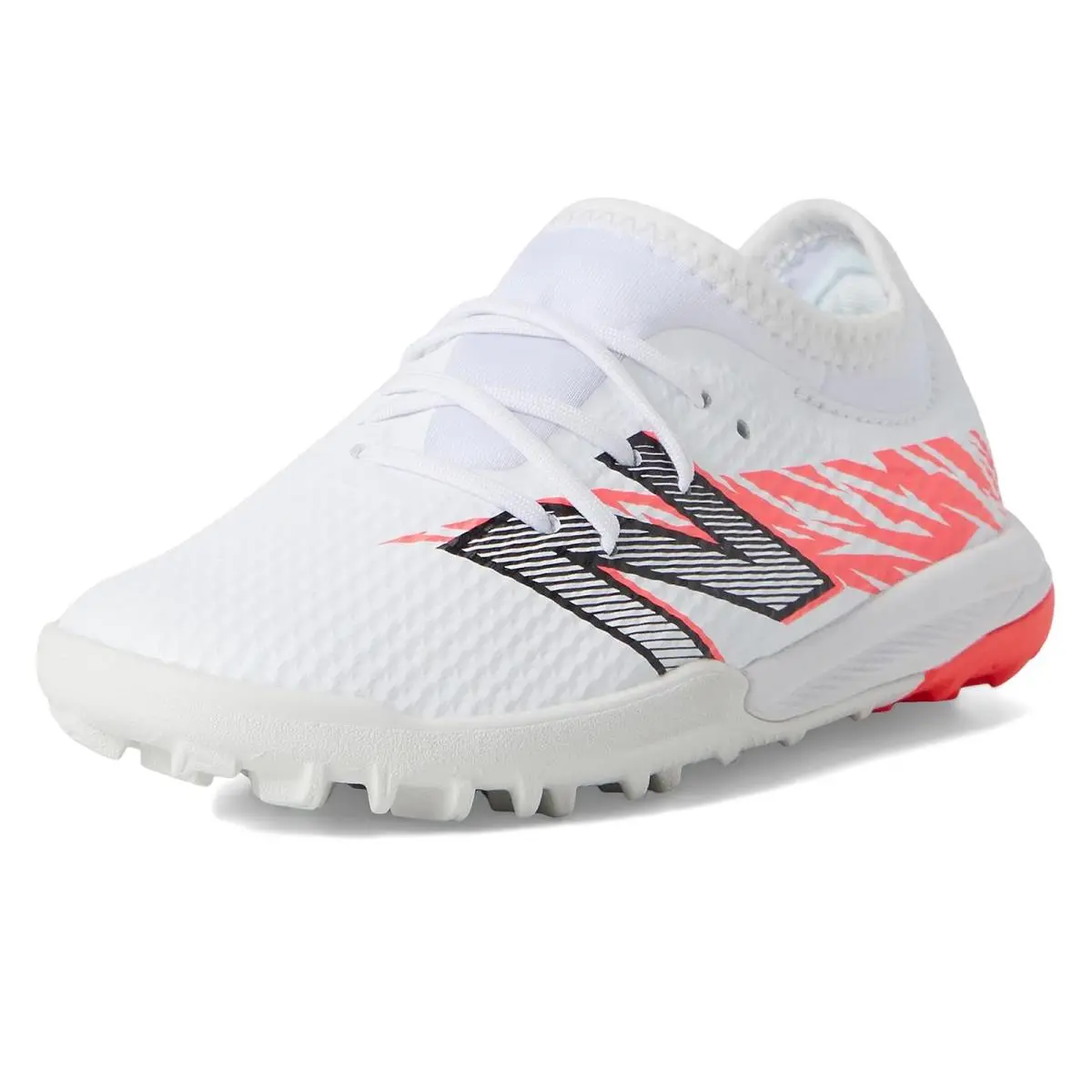 New Balance shoes - White/Energy Red/Black 5