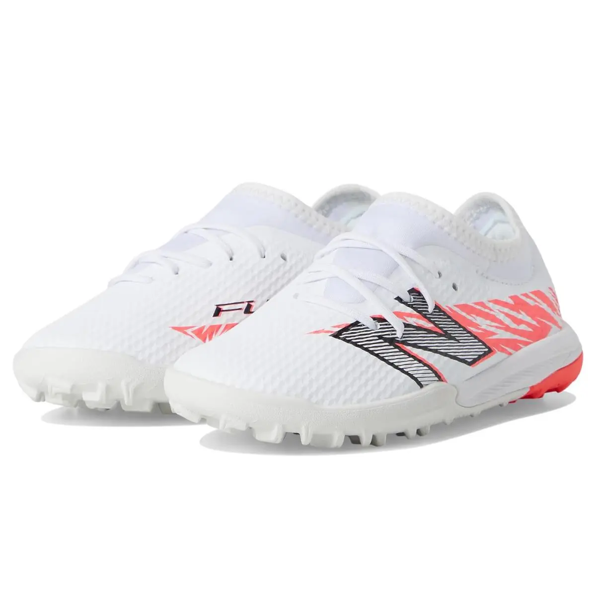 New Balance shoes - White/Energy Red/Black 6