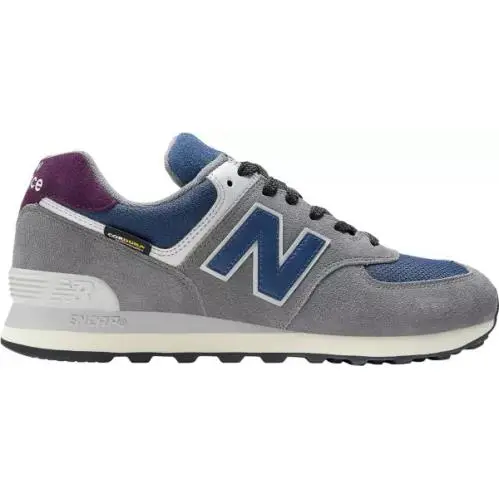 New Balance Grey U574KGN Athletic Running Shoes