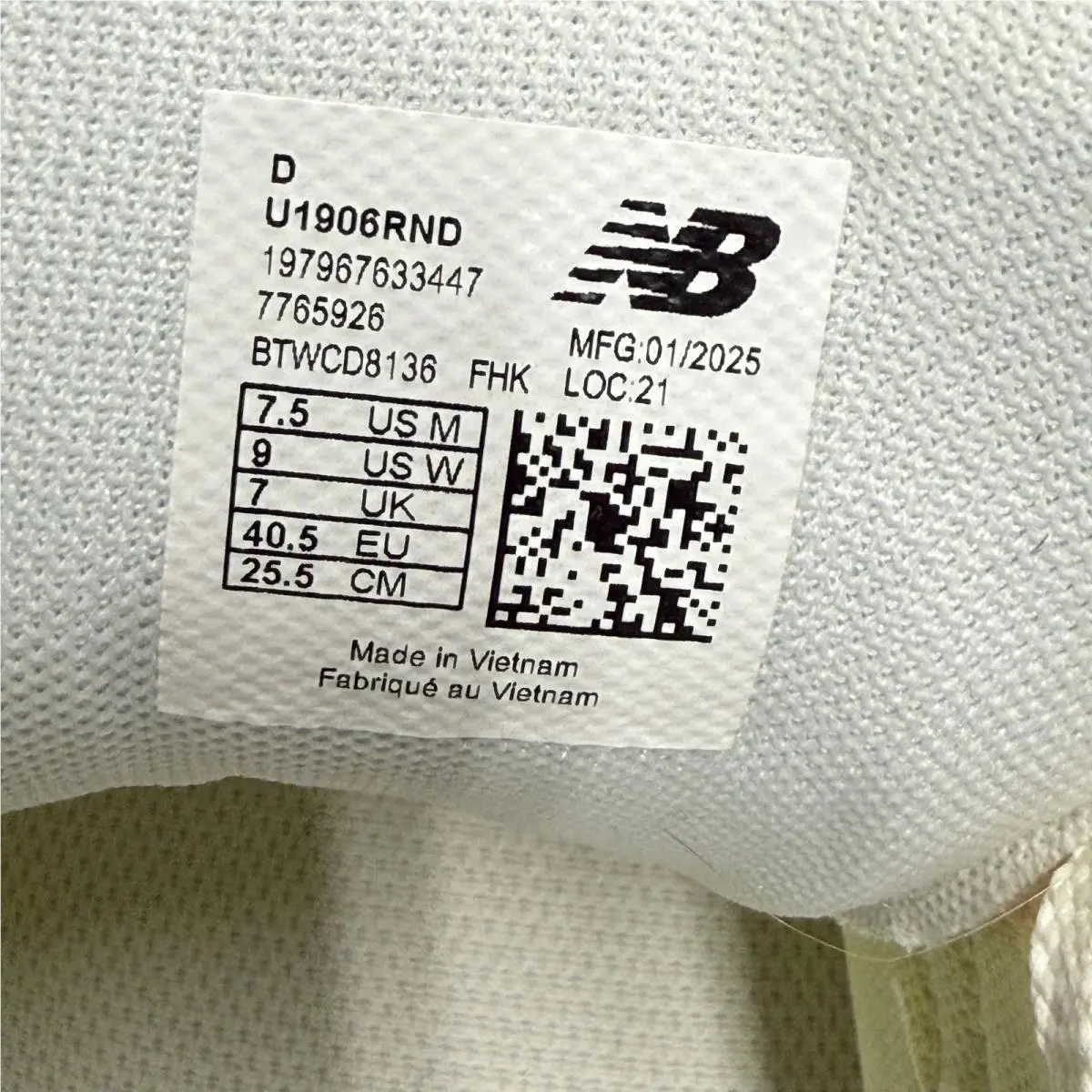 New Balance shoes - 1906R Yellow Parchment - Yellow Parchment - U1906RND - Yellow 4