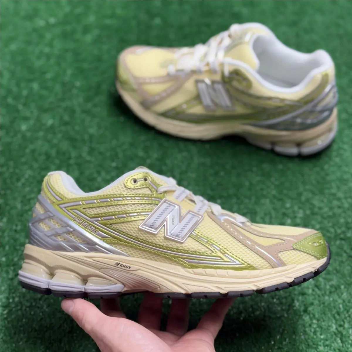 New Balance shoes - 1906R Yellow Parchment - Yellow Parchment - U1906RND - Yellow 5