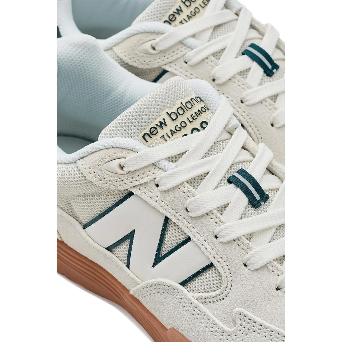 New Balance shoes - Sea Salt/Green 4