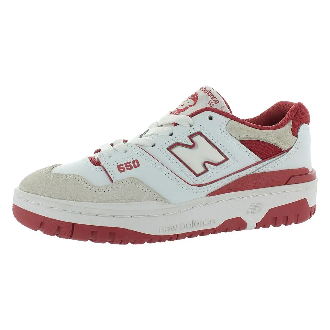 New Balance shoes - GSB550TF - GSB550TF - White/Red, Full: White/Red 2
