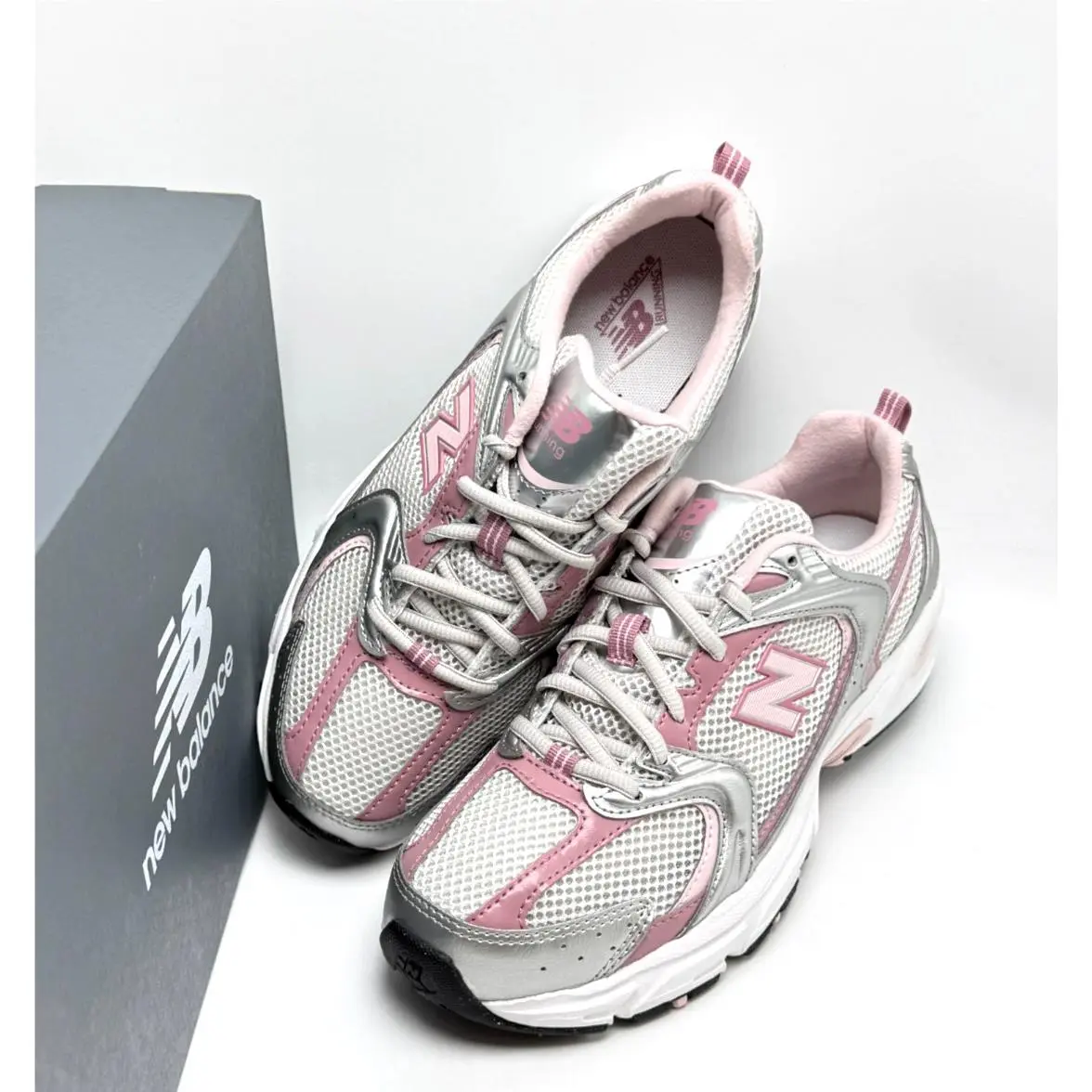 New Balance shoes - New Balance 530 - U53022Q - Silver Metalic Rosewood 4