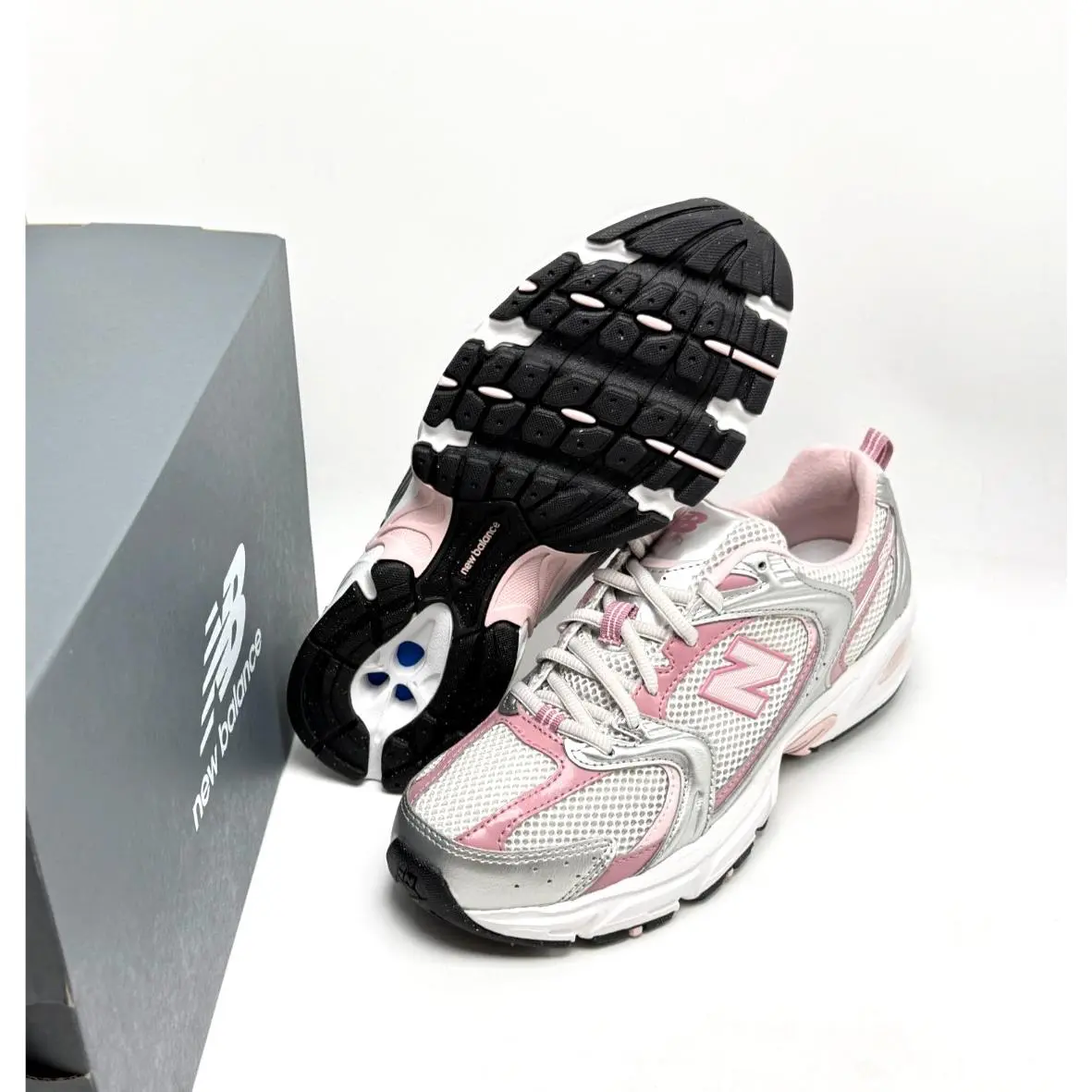 New Balance shoes - New Balance 530 - U53022Q - Silver Metalic Rosewood 5