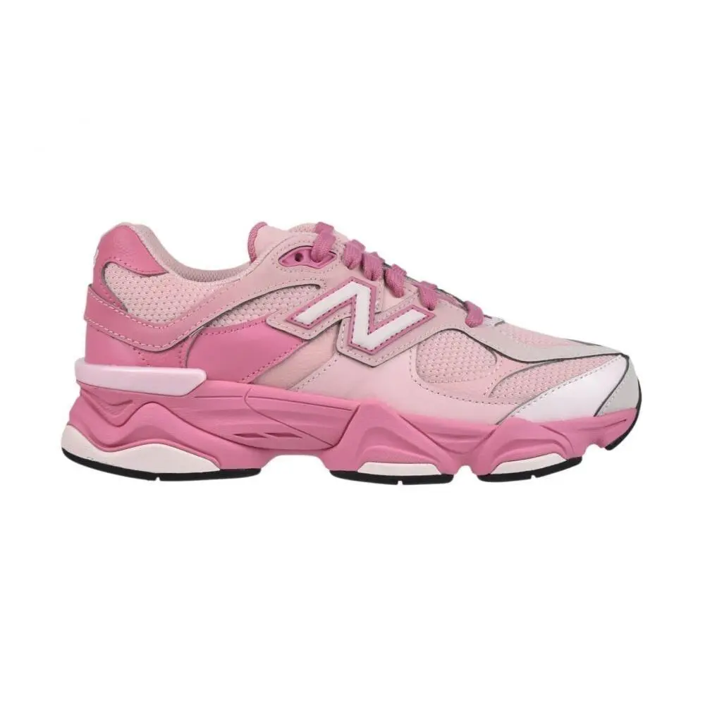 New Balance 9060 Wide Big Kids` Shoes Pink/pink g9060-3i0-W
