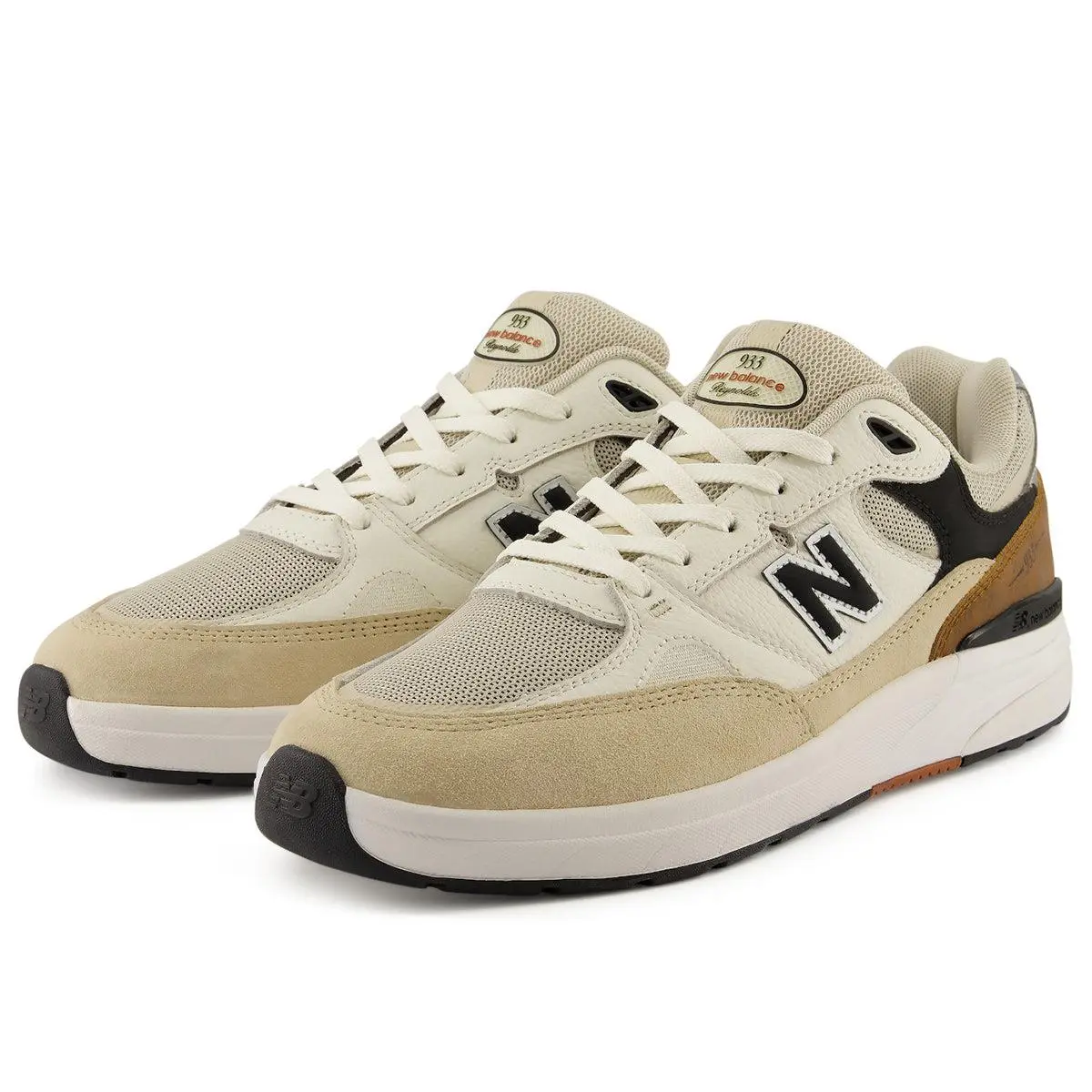 New Balance Numeric Reynolds 933 - Sea Salt/brown