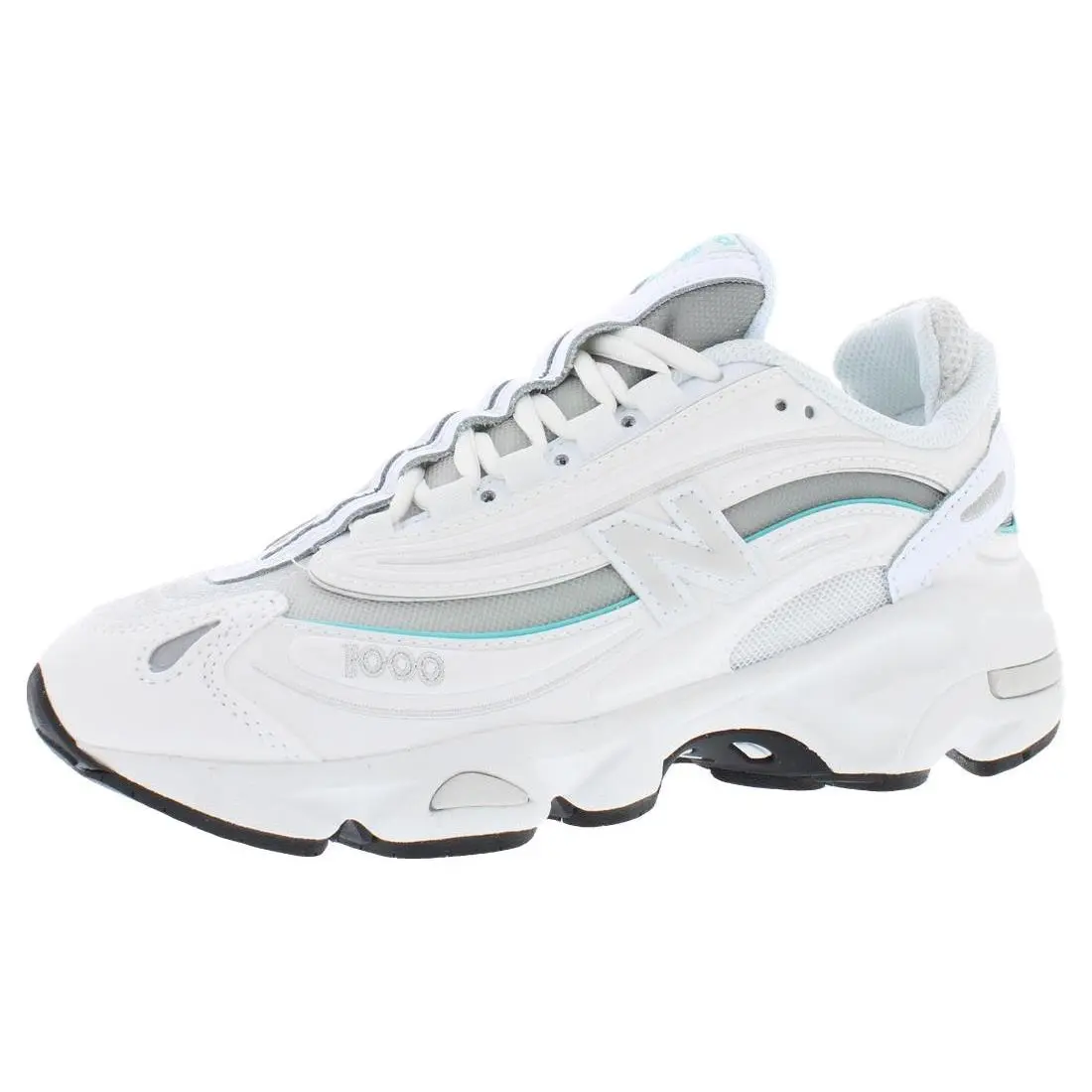 New Balance shoes - White/Green, Main: White 0