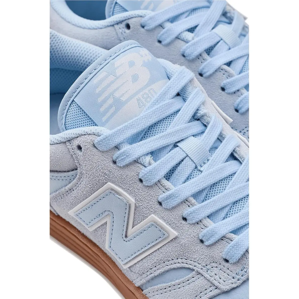 New Balance shoes - Baby Blue/Gum 11