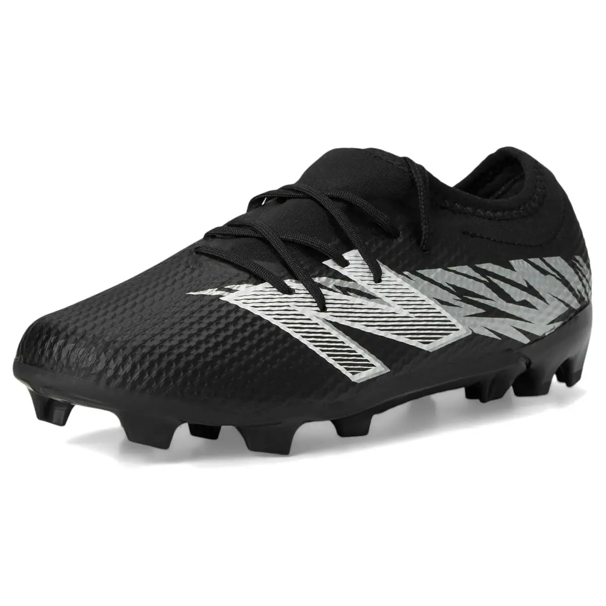New Balance shoes - Black/Metallic Silver/White 5