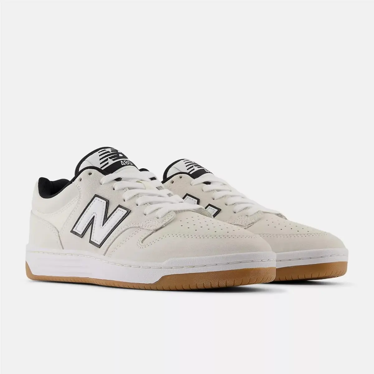 New Balance shoes - New Balance Numeric - Numeric - NM480SWG - White W/ Black 0
