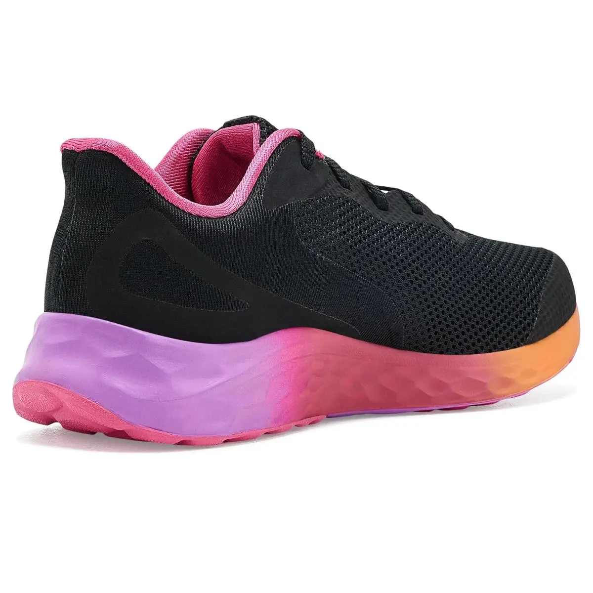 New Balance shoes - Black/Blue Agate/Blaze Orange 15