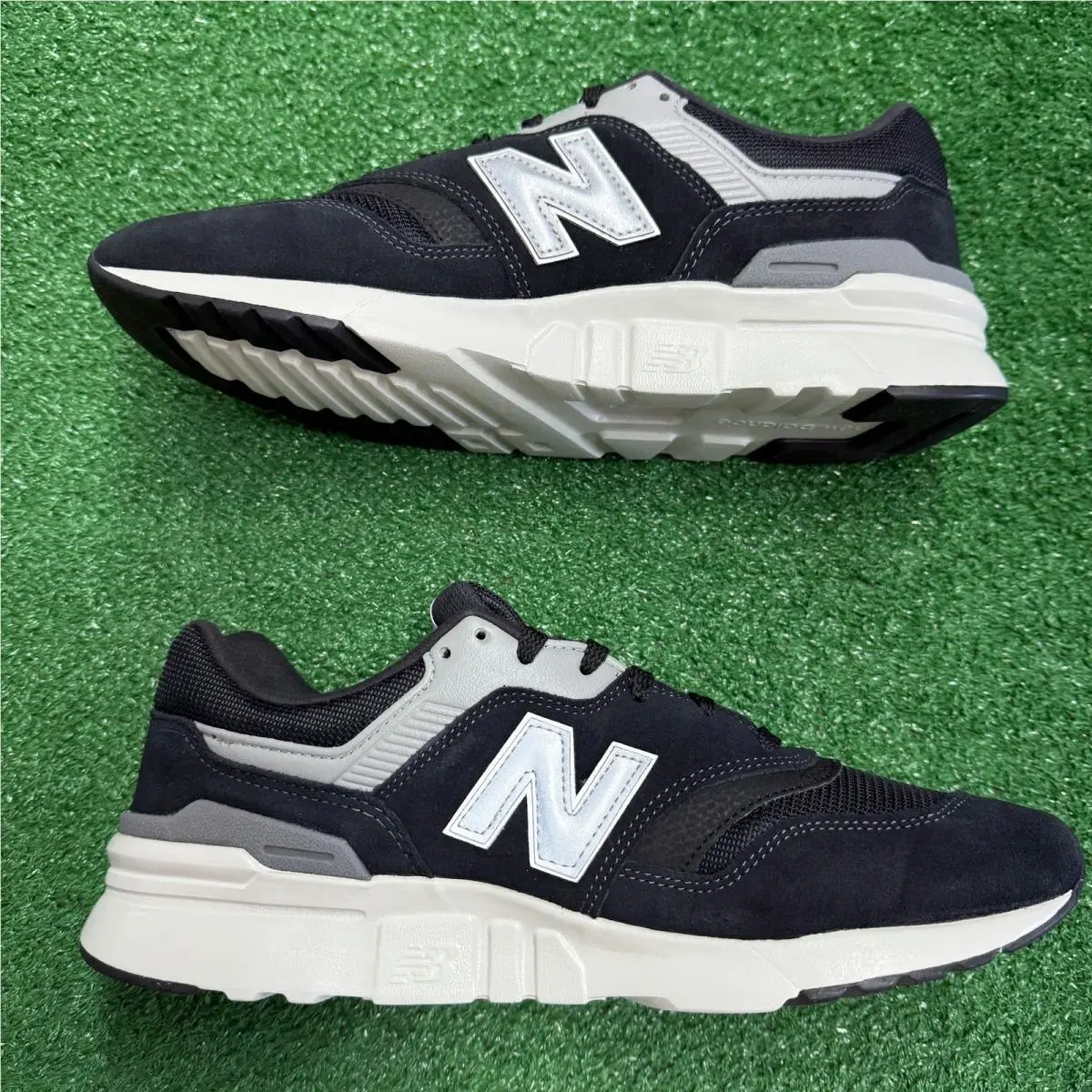 New Balance shoes - 997 Black Silver - Black Silver - CM997HCC - Black 1