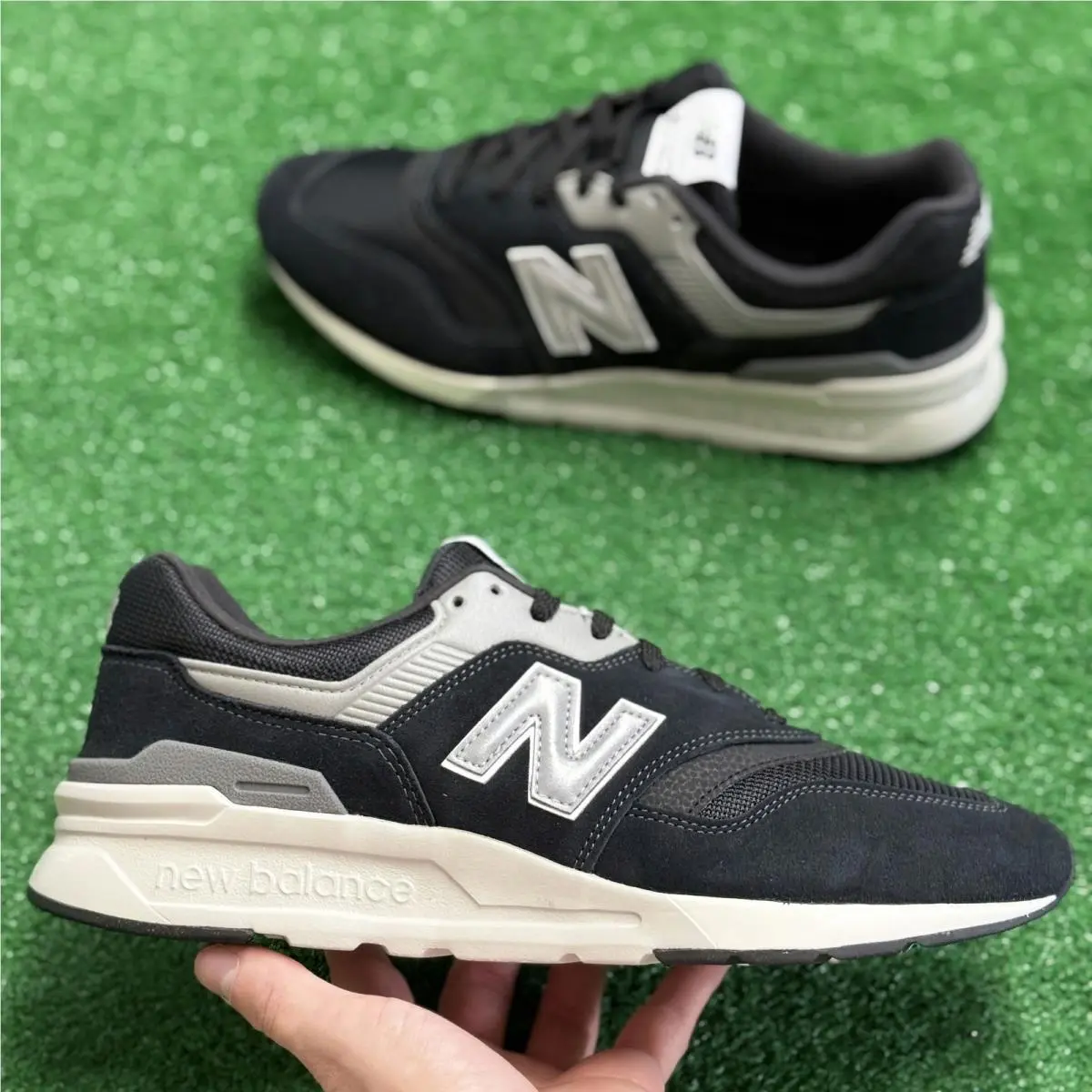 New Balance shoes - 997 Black Silver - Black Silver - CM997HCC - Black 5