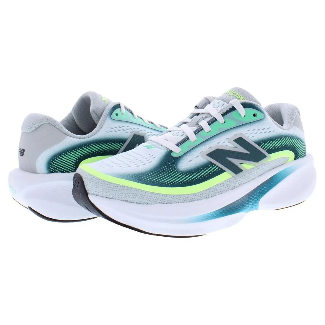 New Balance shoes - Deep End/Medusa Green, Main: Multi-Colored 3
