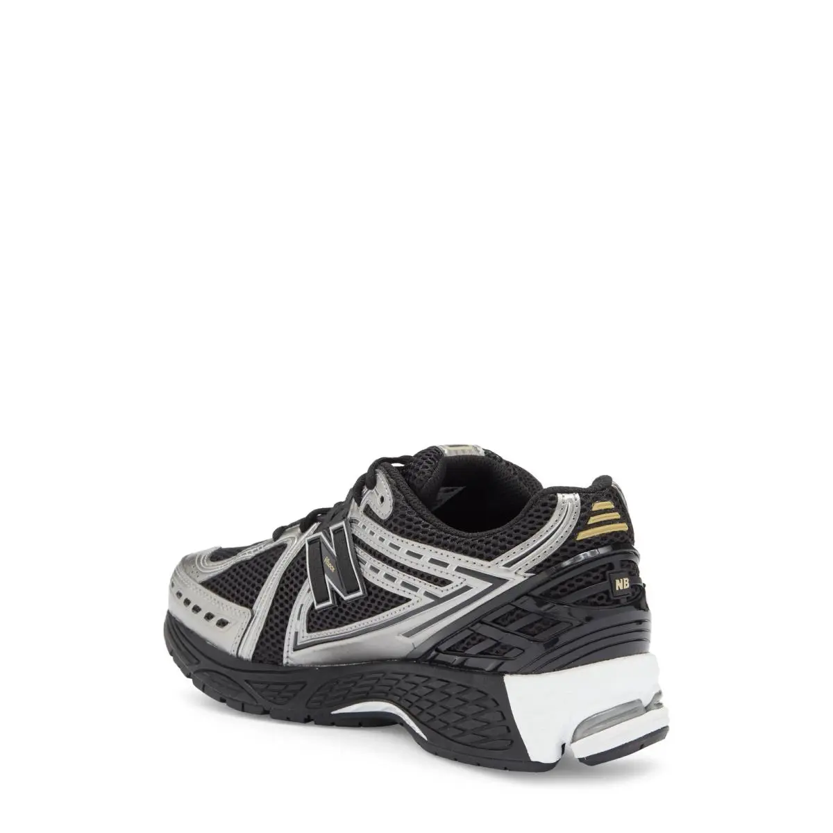 New Balance shoes - Black/ Dark Silver Metallic 8