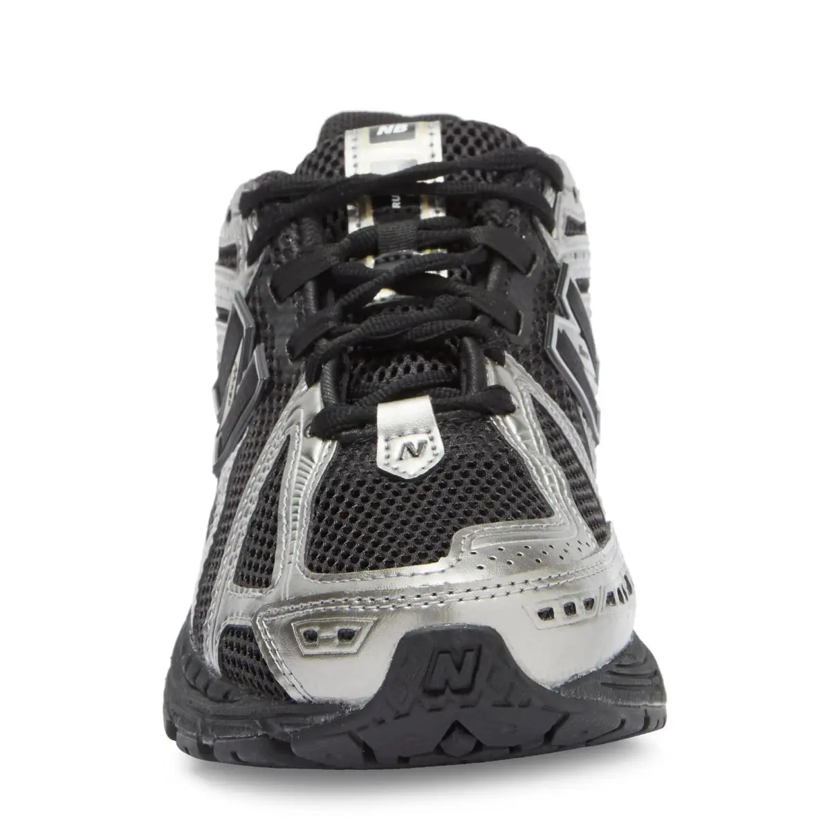 New Balance shoes - Black/ Dark Silver Metallic 10