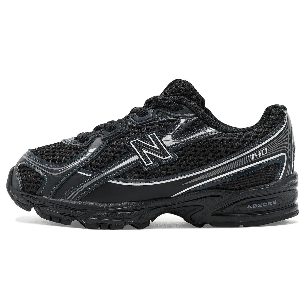 New Balance shoes - Black/Silver Metallic 2