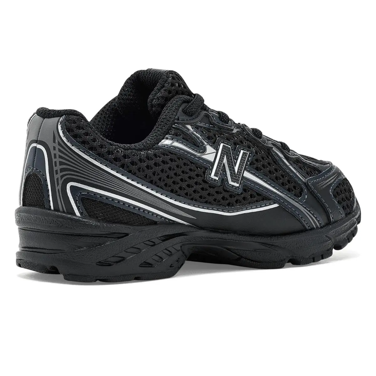 New Balance shoes - Black/Silver Metallic 8