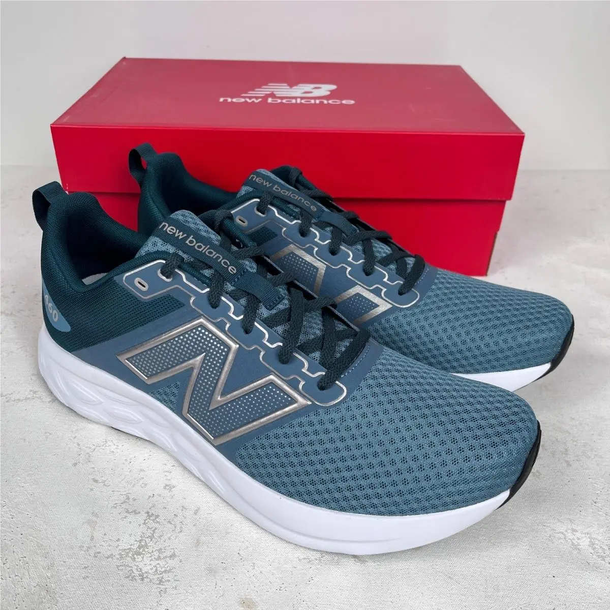 New Balance 460v4 Running Shoes Mens 15 Blue Green Athletic Sneakers