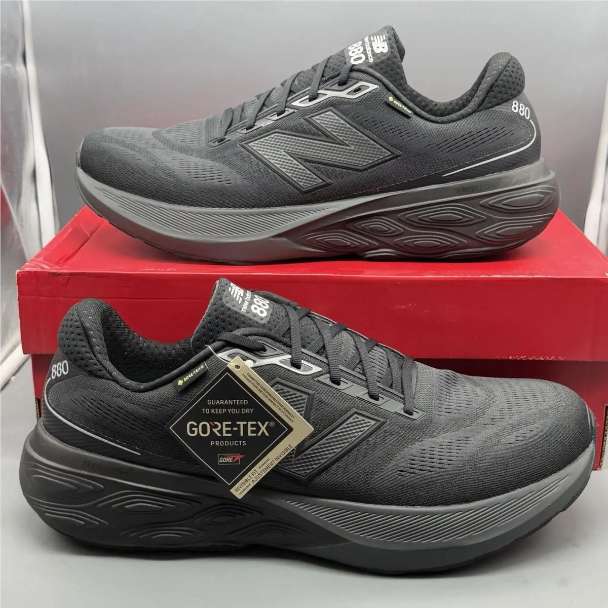New Balance Fresh Foam X 880v15 Goretex Mens 15 D Waterproof Running Gym Shoes