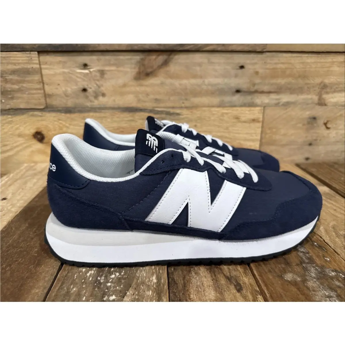 New Balance 237 Blue White Running Shoes Lifestyle Men’s Size 12 MS237HN