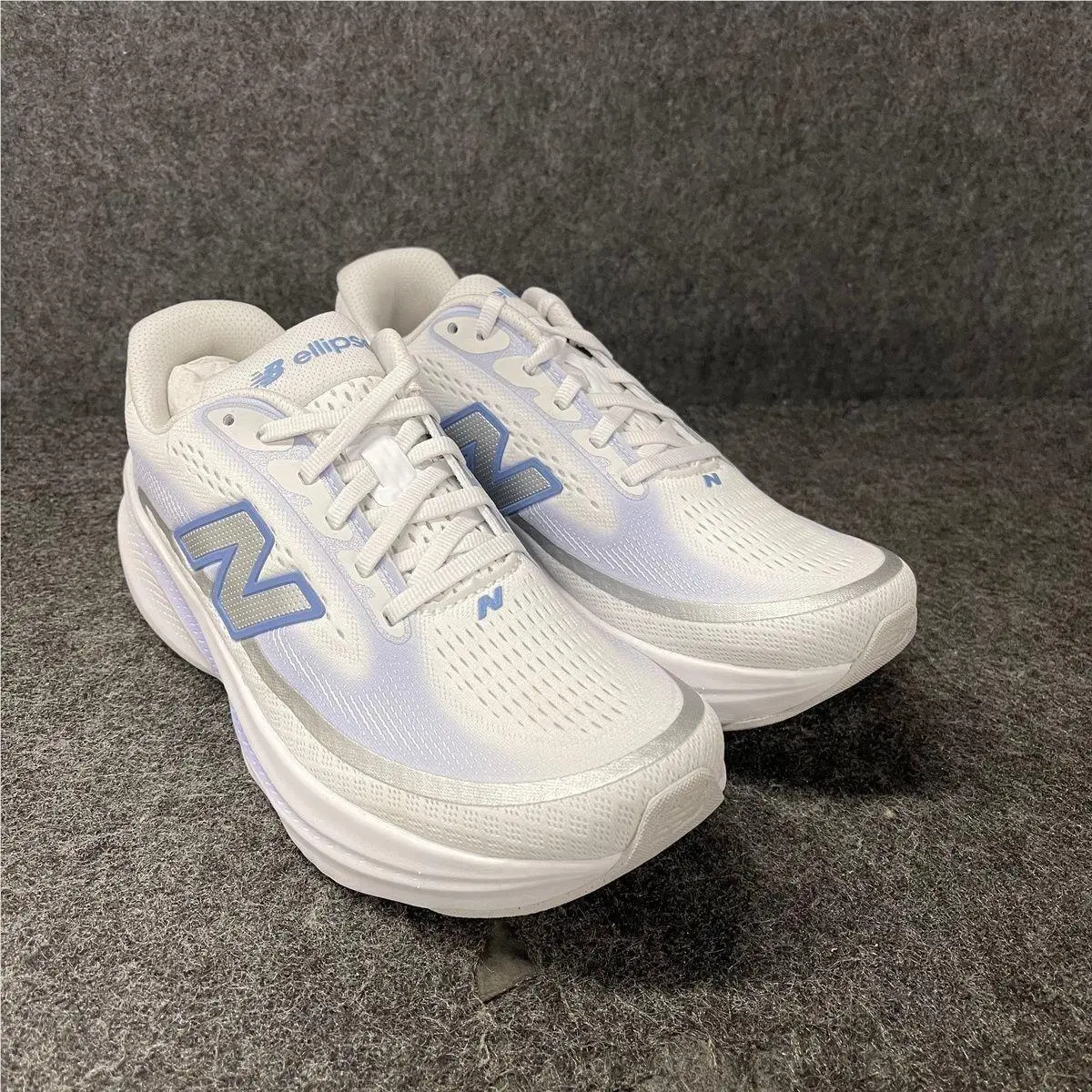 New Balance Ellipse v1 Running Shoes Women`s Size 7.5 B White/purple